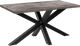 Миниатюра изображения товара Обеденный стол Millwood Кейптаун 160x80 (сосна пасадена/металл черный)