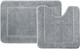 Миниатюра изображения товара Набор ковриков для ванной и туалета IDDIS PSET06Mi13 (серый)