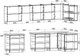 Миниатюра изображения товара Кухонный гарнитур Интерлиния Мила Матте 1.5x3.2 Б PR (белый/черный/дуб бунратти)