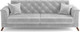 Миниатюра изображения товара Комплект мягкой мебели Олмеко Амарант М 3-1-1 (велюр, тенерифе грей)