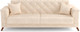 Миниатюра изображения товара Комплект мягкой мебели Олмеко Амарант М 3-1-1 (велюр, тенерифе крем)