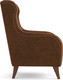 Миниатюра изображения товара Кресло мягкое Олмеко Амарант М (велюр, тенерифе шоколад)