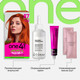 Миниатюра изображения товара Крем-краска для волос One4me Яркий цвет с эффектом металлик тон 87