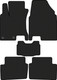 Миниатюра изображения товара Комплект ковриков для авто Alicosta 0961_1 для Nissan Qashqai I SUV/J10 2006-2013 (EVA соты, черный)