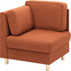 Миниатюра изображения товара Кресло мягкое Олмеко Шелдон (букле, Лайк терракотовый 412)