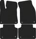 Миниатюра изображения товара Комплект ковриков для авто Alicosta 1099_1 для Porsche Cayenne SUV/PO536 2018-н.в. (EVA соты, черный)