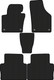 Миниатюра изображения товара Комплект ковриков для авто Alicosta 2470_1 для SEAT Alhambra минивэн/7N 2010-2015 (EVA соты, черный)