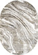 Миниатюра изображения товара Коврик Bossan Rome 3563A-KGRI-GRI-OVAL (0.8x1.5)