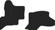 Миниатюра изображения товара Комплект ковриков для авто Alicosta 2478_1 для Sova 25 EV1 фургон/электро 2023-н.в. (EVA соты, черный)