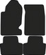 Миниатюра изображения товара Комплект ковриков для авто Alicosta 2484_1 для SsangYong Rexton SUV/Y290/Y250 2006-2016 (EVA соты, черный)