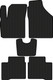 Миниатюра изображения товара Комплект ковриков для авто Alicosta 2498_1 для Suzuki Swift V хэтчбек 5дв/ZC33S 2016-н.в. (EVA соты, черный)