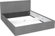 Миниатюра изображения товара Каркас кровати МДК Диана Grey КР-GRY1800 180x200
