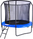 Миниатюра изображения товара Батут Sundays JumpX 8FT (синий, с сеткой, с лестницей)