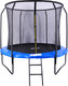 Миниатюра изображения товара Батут Sundays JumpX 10FT (синий, с сеткой, с лестницей)