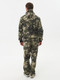 Миниатюра изображения товара Костюм для охоты и рыбалки Huntsman Тайга-3 Зеленый Питон Твил-Пич (р.52-54/182-188)