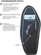 Миниатюра изображения товара Зеркало Emze 49х115 / LED.UV.NF.49.115.CHE.4K (черный с УФ-окантовкой и подсветкой)