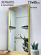 Миниатюра изображения товара Зеркало Emze Smartphone 45x77 / UV.SMART.45.77.AUR (золото с УФ-окантовкой)