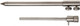 Миниатюра изображения товара Подставка для удилища Carp Pro Bank Stick 20-30см / CPJBSS6813