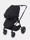 Миниатюра изображения товара Детская универсальная коляска MOWbaby Amber 3 в 1 / MB068 (черный)