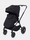 Миниатюра изображения товара Детская универсальная коляска MOWbaby Amber 3 в 1 / MB068 (черный)