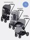 Миниатюра изображения товара Детская прогулочная коляска MOWbaby Finch / MB105 (серый)