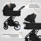 Миниатюра изображения товара Детская универсальная коляска Sweet Baby Porto 2в1 (черный)