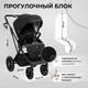 Миниатюра изображения товара Детская универсальная коляска Sweet Baby Porto 2в1 (черный)