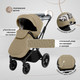 Миниатюра изображения товара Детская универсальная коляска Sweet Baby Porto 2в1 (бежевый)