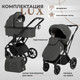 Миниатюра изображения товара Детская универсальная коляска Sweet Baby Porto 2в1 (темно-серый)