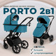 Миниатюра изображения товара Детская универсальная коляска Sweet Baby Porto 2в1 (зеленый)