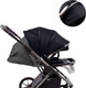 Миниатюра изображения товара Детская универсальная коляска Sweet Baby Rocco 2в1 (черный)
