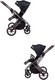 Миниатюра изображения товара Детская универсальная коляска Sweet Baby Rocco 2в1 (черный)