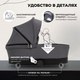 Миниатюра изображения товара Детская универсальная коляска Sweet Baby Stella 2в1 (темно-серый)