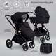 Миниатюра изображения товара Детская универсальная коляска Sweet Baby Stella Plus 2в1 (черный)