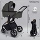 Миниатюра изображения товара Детская универсальная коляска Sweet Baby Stella Plus 2в1 (темно-серый)