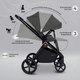 Миниатюра изображения товара Детская универсальная коляска Sweet Baby Stella Plus 2в1 (темно-серый)