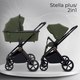 Миниатюра изображения товара Детская универсальная коляска Sweet Baby Stella Plus 2в1 (зеленый)