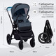 Миниатюра изображения товара Детская универсальная коляска Sweet Baby Vento 2в1 (синий)