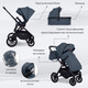 Миниатюра изображения товара Детская универсальная коляска Sweet Baby Vento 2в1 (синий)