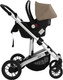 Миниатюра изображения товара Детская универсальная коляска Sweet Baby Amare 3в1 (бежевый)