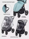 Миниатюра изображения товара Детская прогулочная коляска MOWbaby Trail 2025 / MB090 (зеленый)