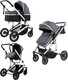 Миниатюра изображения товара Детская универсальная коляска Sweet Baby Amare 3в1 (серый)