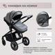 Миниатюра изображения товара Детская универсальная коляска Sweet Baby Ranger 3в1 (Grey)