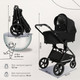 Миниатюра изображения товара Детская универсальная коляска Sweet Baby Stella 3в1 (черный)