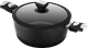 Миниатюра изображения товара Кастрюля Elan Gallery Fierra / 130050 (4л, черный мрамор)