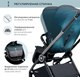 Миниатюра изображения товара Детская прогулочная коляска Sweet Baby Elegante (Chrome Blue)