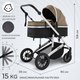 Миниатюра изображения товара Детская универсальная коляска Sweet Baby Amare 2в1 (Beige)
