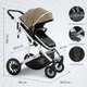 Миниатюра изображения товара Детская универсальная коляска Sweet Baby Amare 2в1 (Beige)