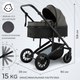 Миниатюра изображения товара Детская универсальная коляска Sweet Baby Amare GL 2в1 (коричневый)