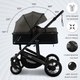 Миниатюра изображения товара Детская универсальная коляска Sweet Baby Amare GL 2в1 (коричневый)
